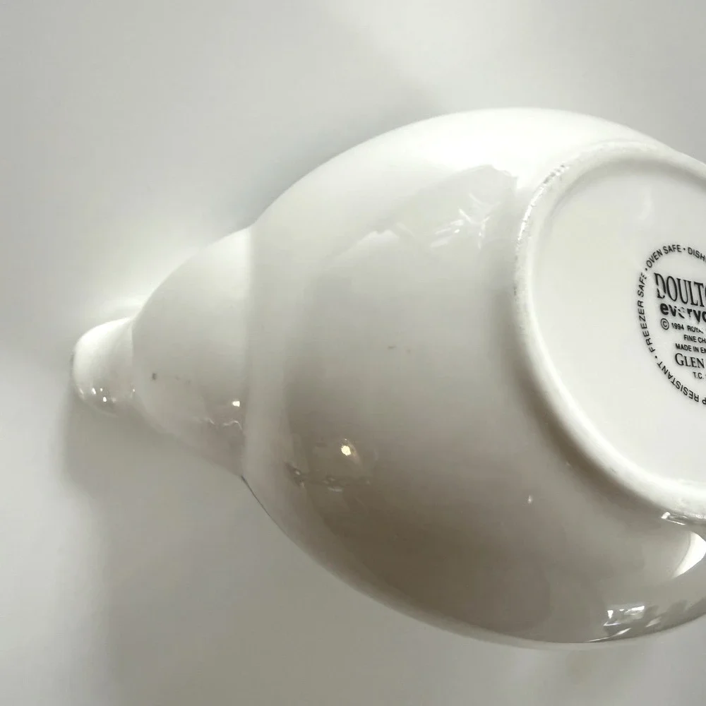 Vtg Royal Doulton Glen Ora Handled Sauce‎ Gravy Bowl 1991 England Plaid Pattern
